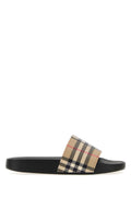 Burberry Furley Slide — Beige