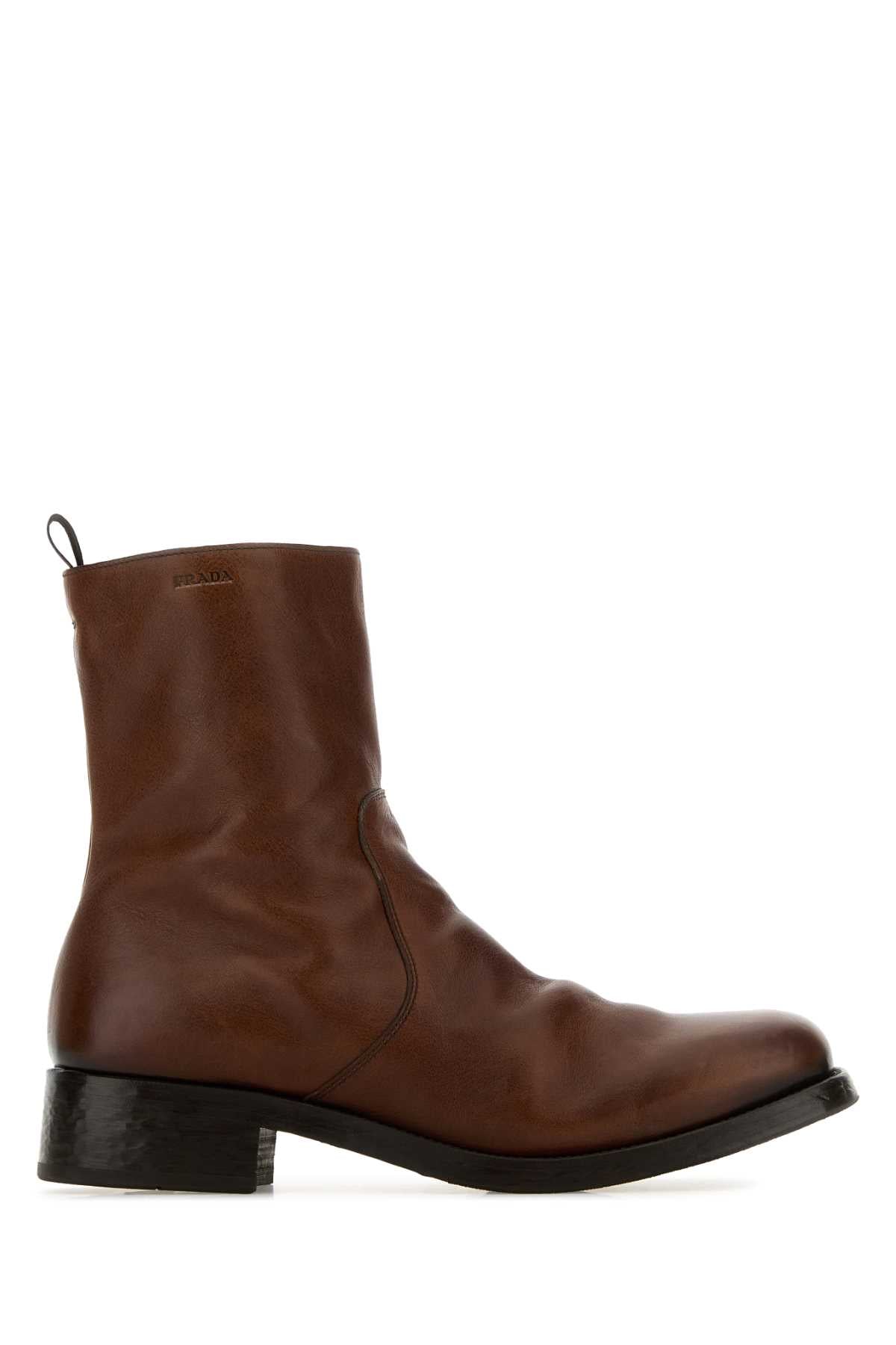 Prada Uomo Boot — Brown