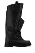 The Attico Passeggiata Boots — Black