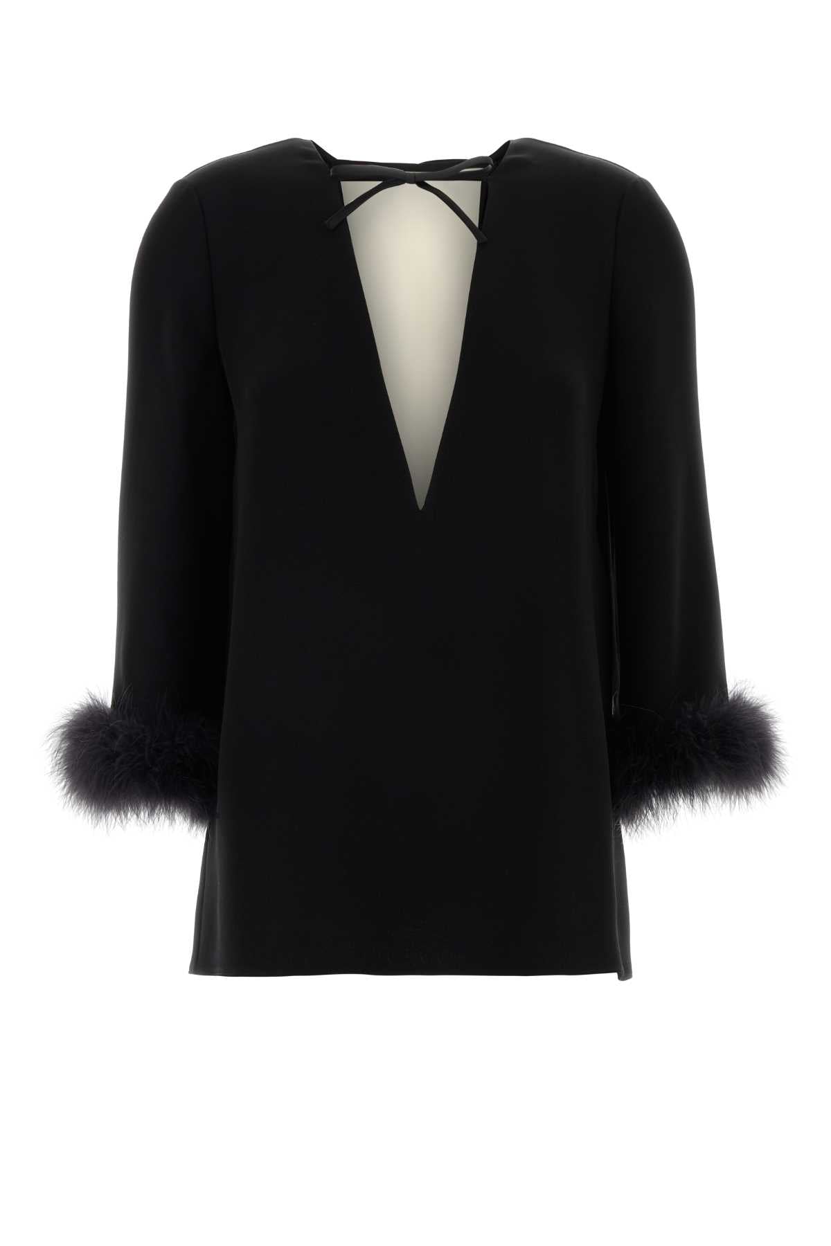 Valentino Garavani With Blouse — Black