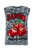 Ganni Wool Vest — Multicolor