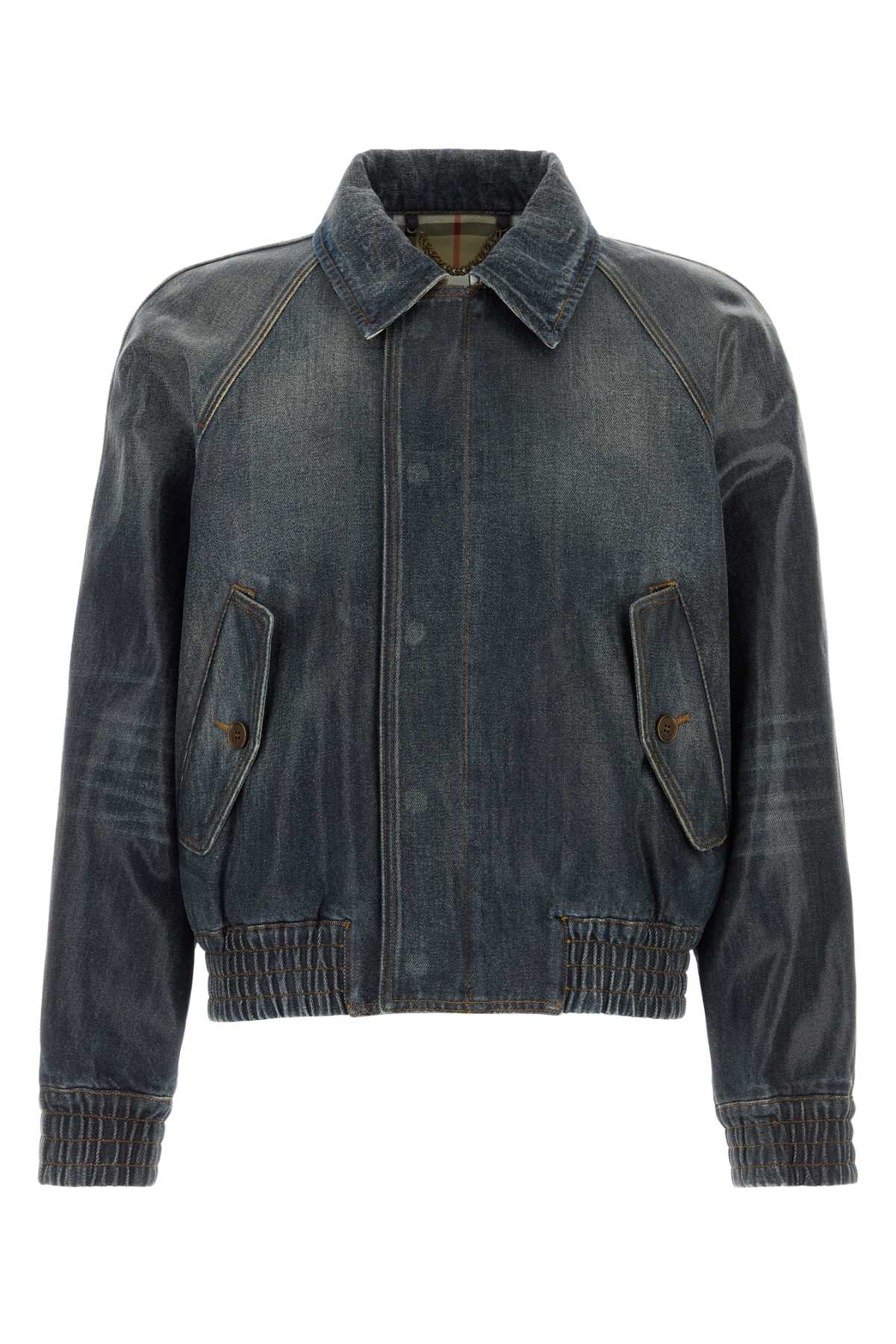 Burberry Rivaro Jacket — Blue