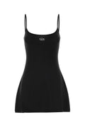 Diesel Jersey Stretch Mini Dress — Black