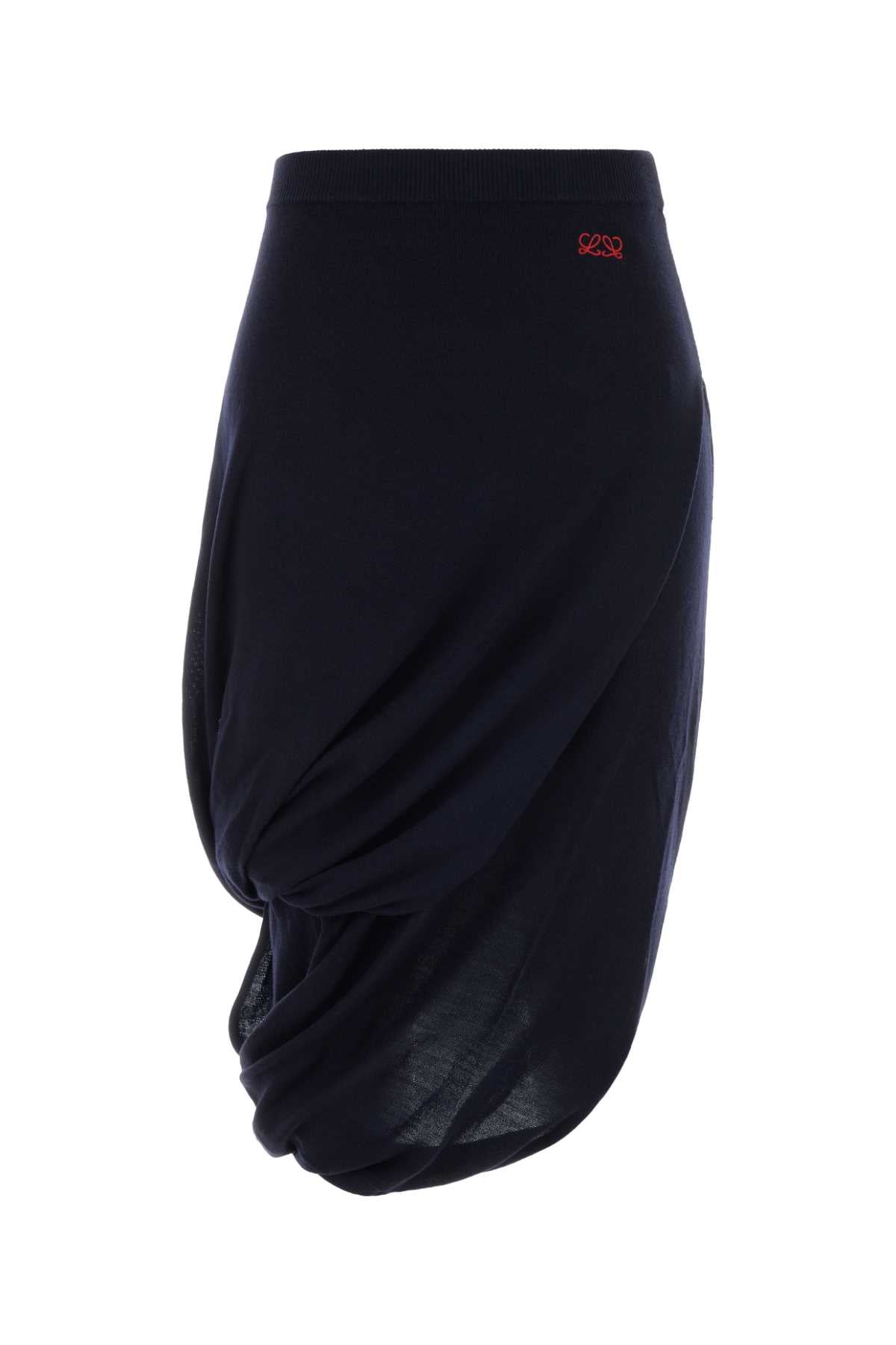 Loewe Skirt Skirt — Navy