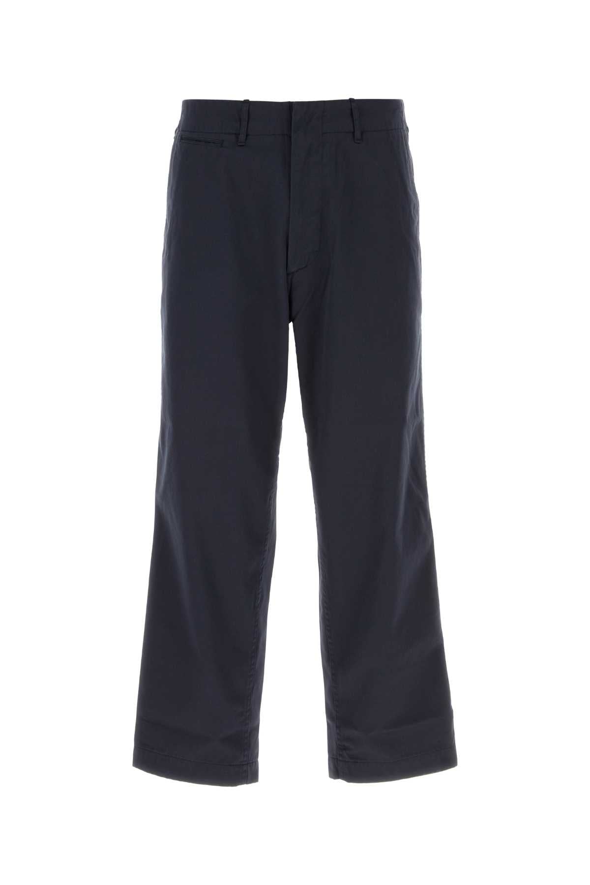 Nanamica Wide Chino Trousers — Navy