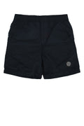 Stone Island Kids Nylon Shorts — Navy