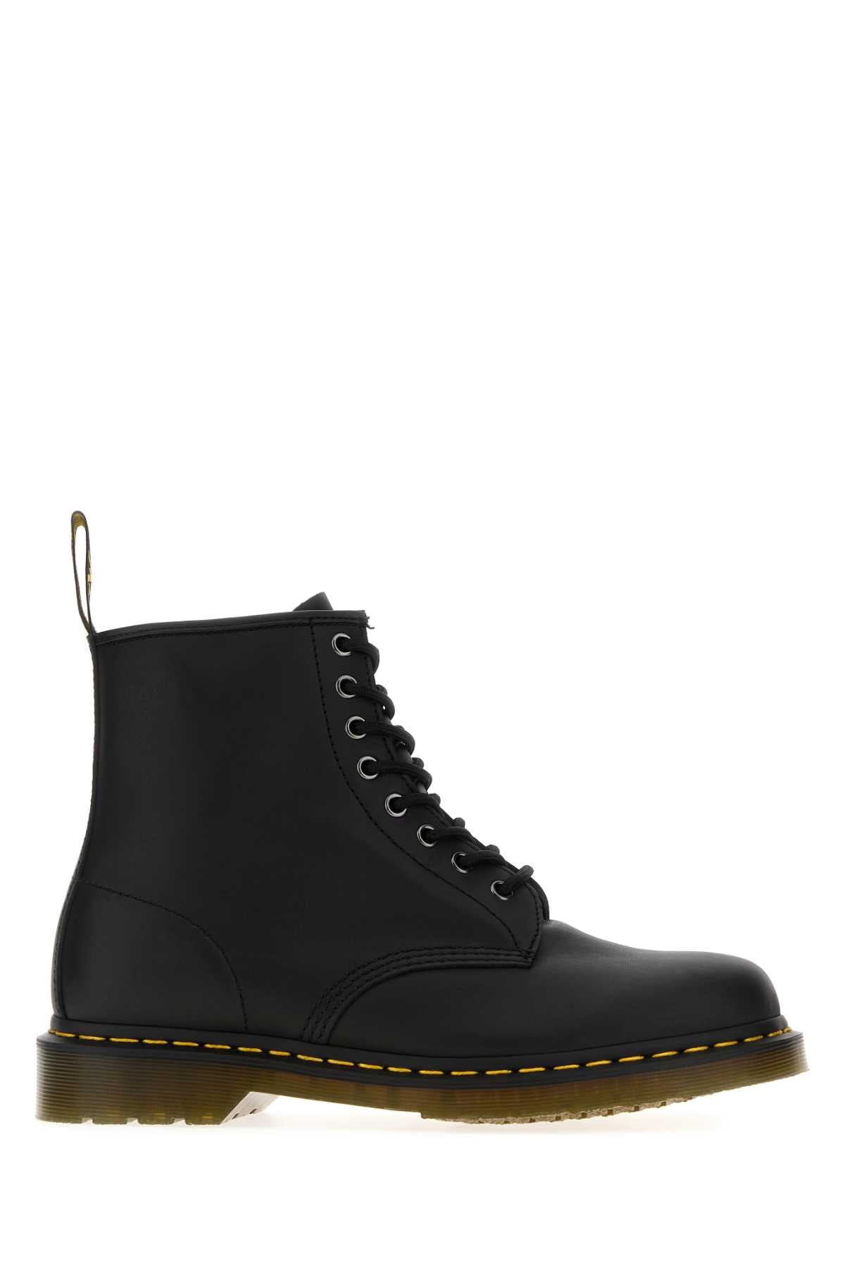 Dr Martens Nappa Leather Boots — Black