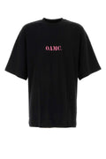 Oamc Organic Cotton Logo T-Shirt — Black