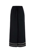 Bode Mathilde Trousers — Black