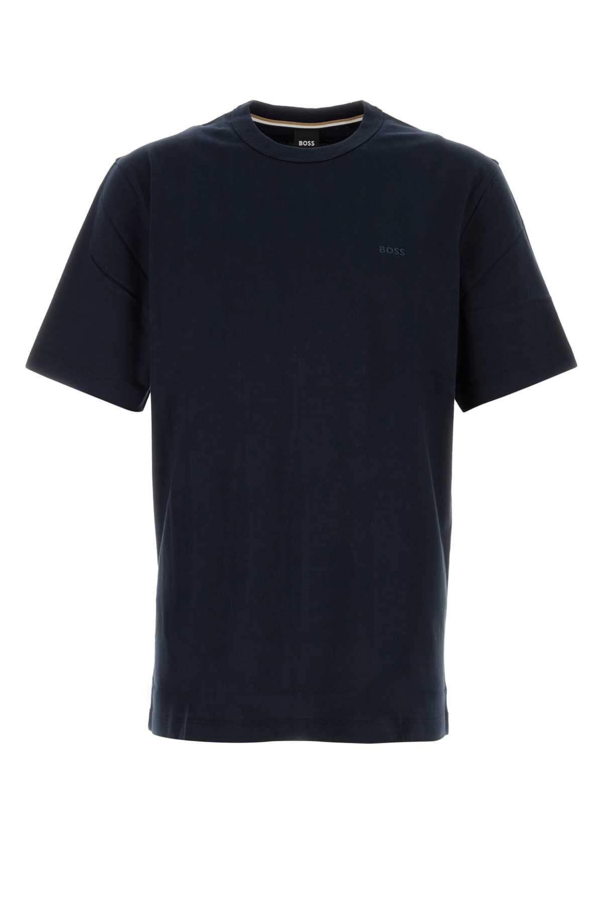 Hugo Boss Cotton T-Shirt — Navy