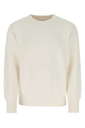 Prada Stretch Cashmere Blend Sweater — White