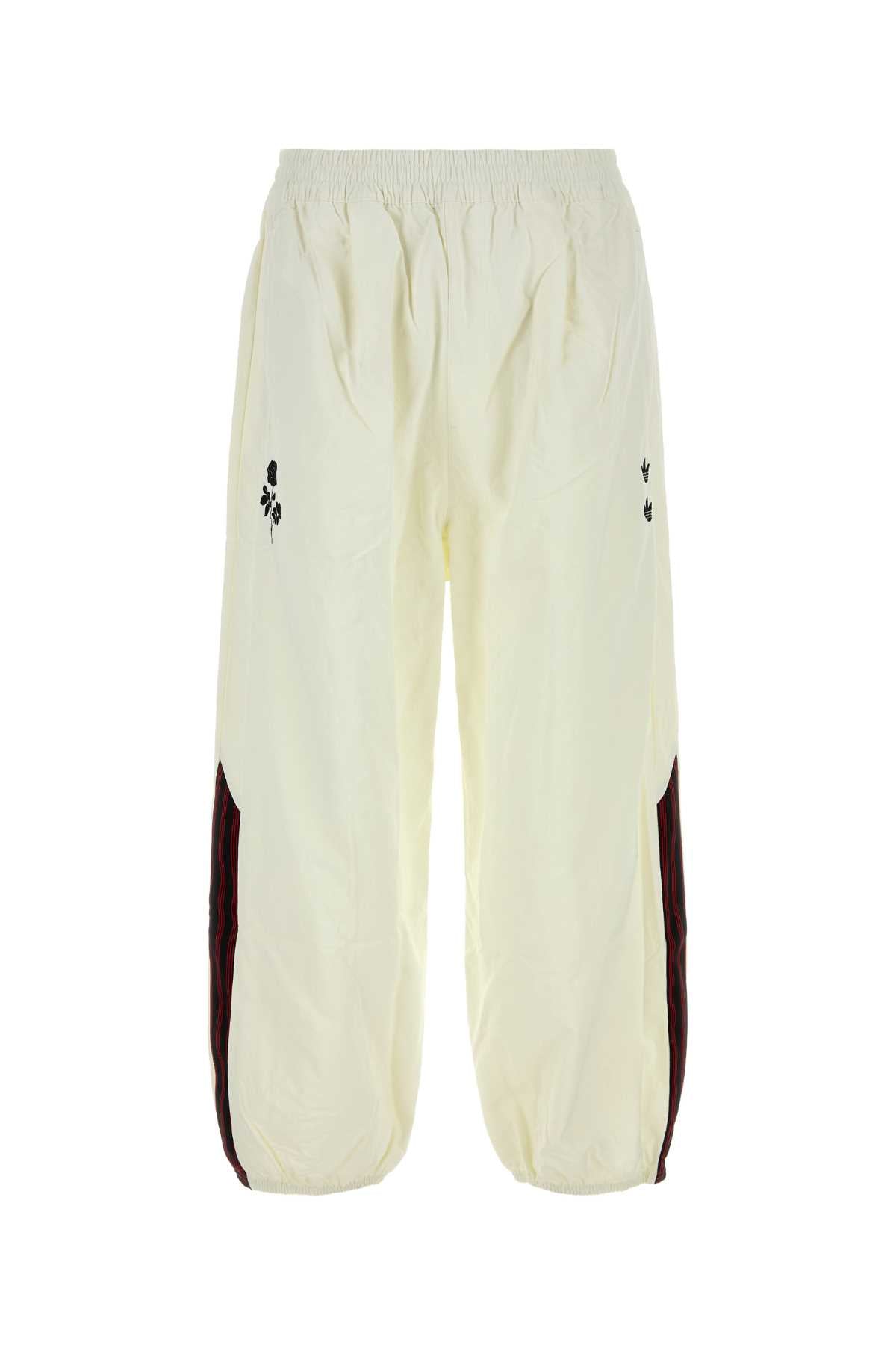 Adidas By Willy Chavarria Woven Joggers — White