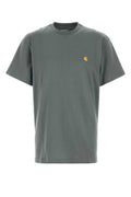 Carhartt Wip Cotton Combed Single Jersey T-Shirt — Gray