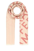 Ferragamo Reversible Wool Blend Scarf — Beige
