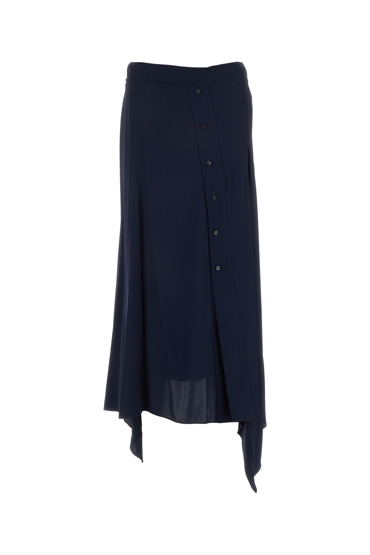 Stella McCartney Viscose Wrap Skirt — Navy