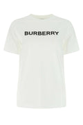 Burberry Logo-Printed Cotton T-Shirt — White