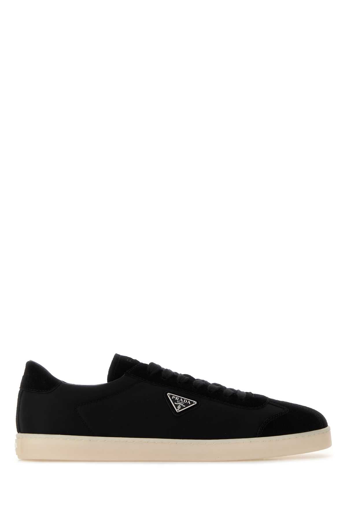 Prada Lane Sneaker — Black