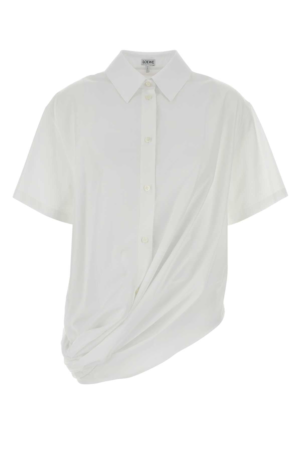 Camisa Loewe de manga — Blanco