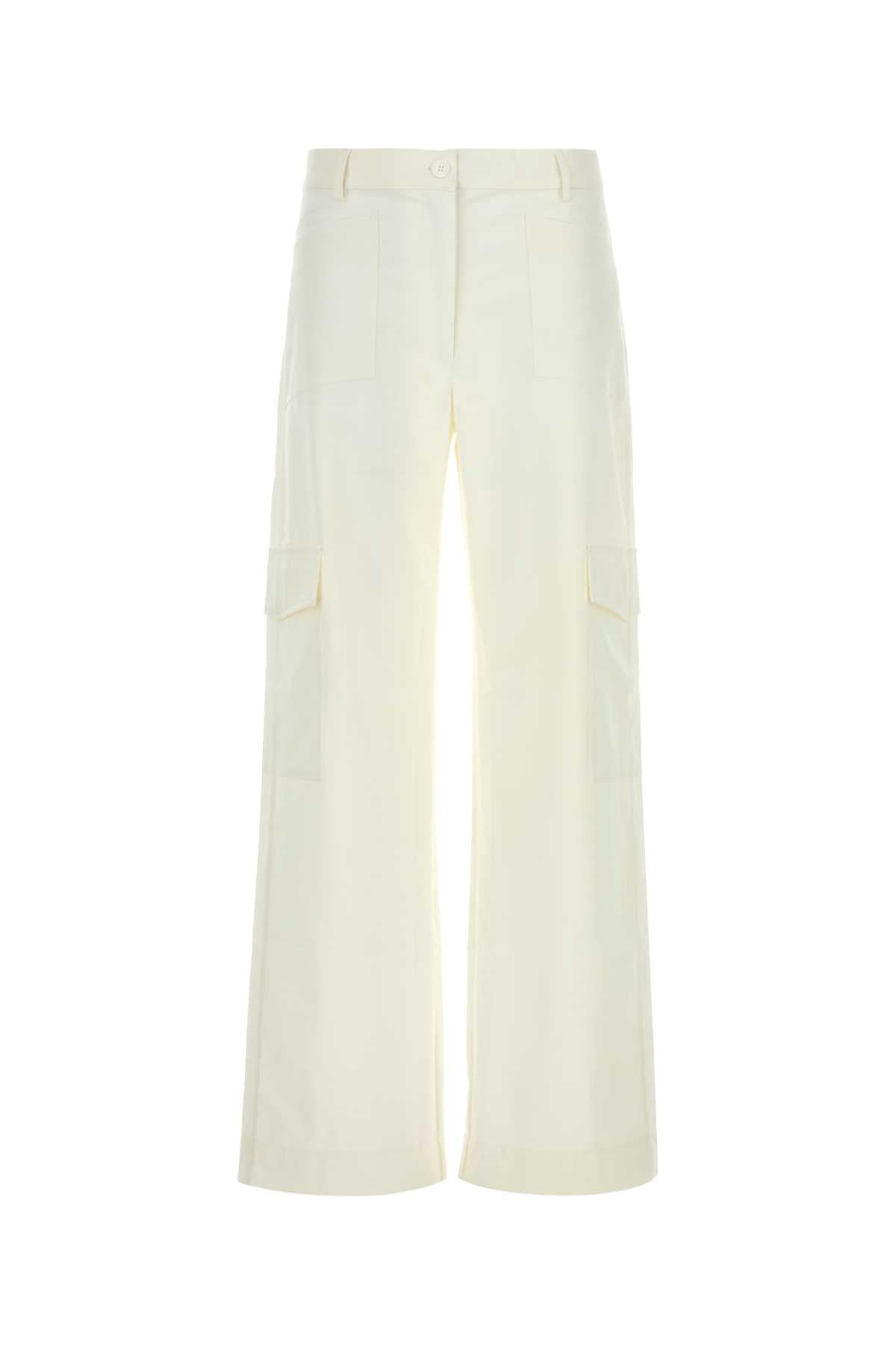Gimaguas Trousers Cargo Pants — White