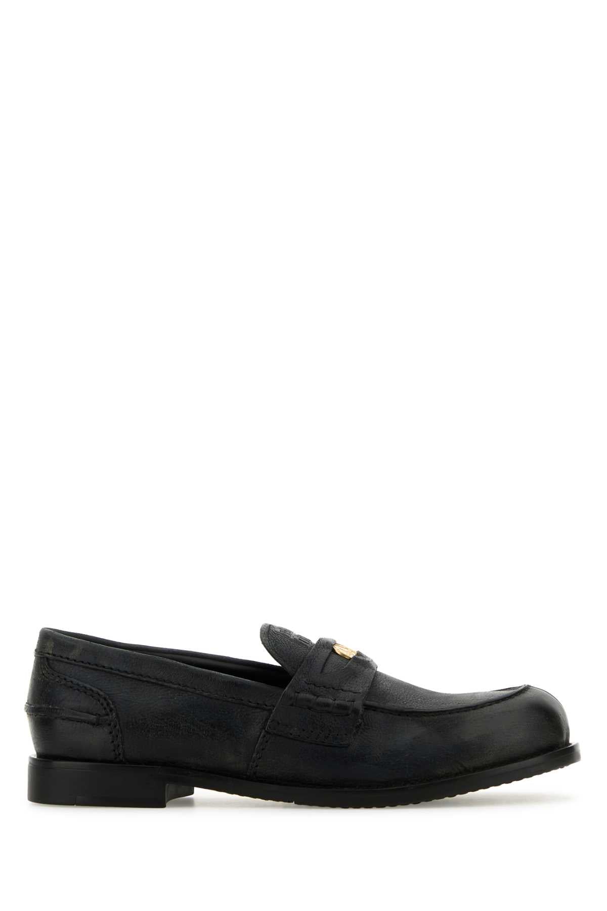Miu Miu Mocassini Loafer — Black