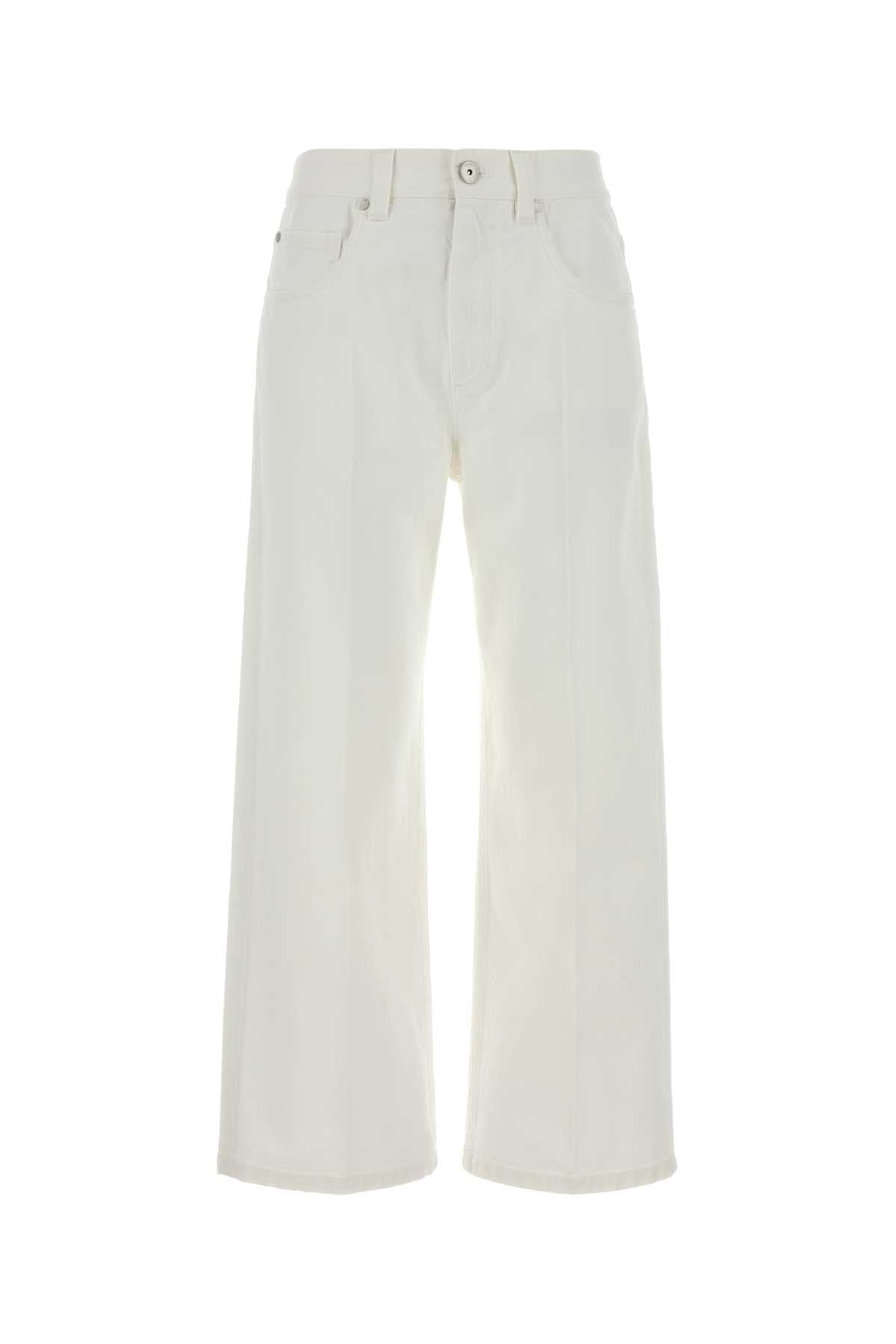 Brunello Cucinelli Tinto Jeans — White