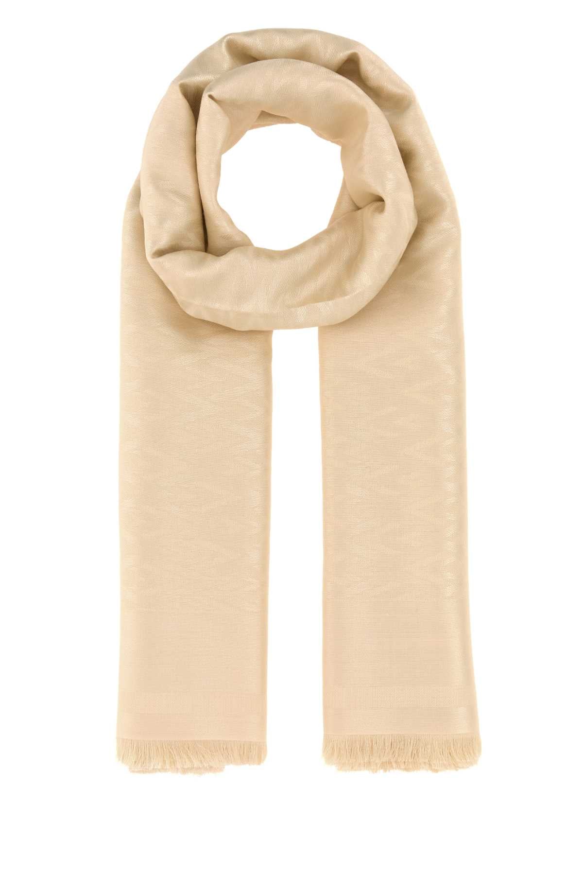 Valentino Garavani Toute Scarf — Beige