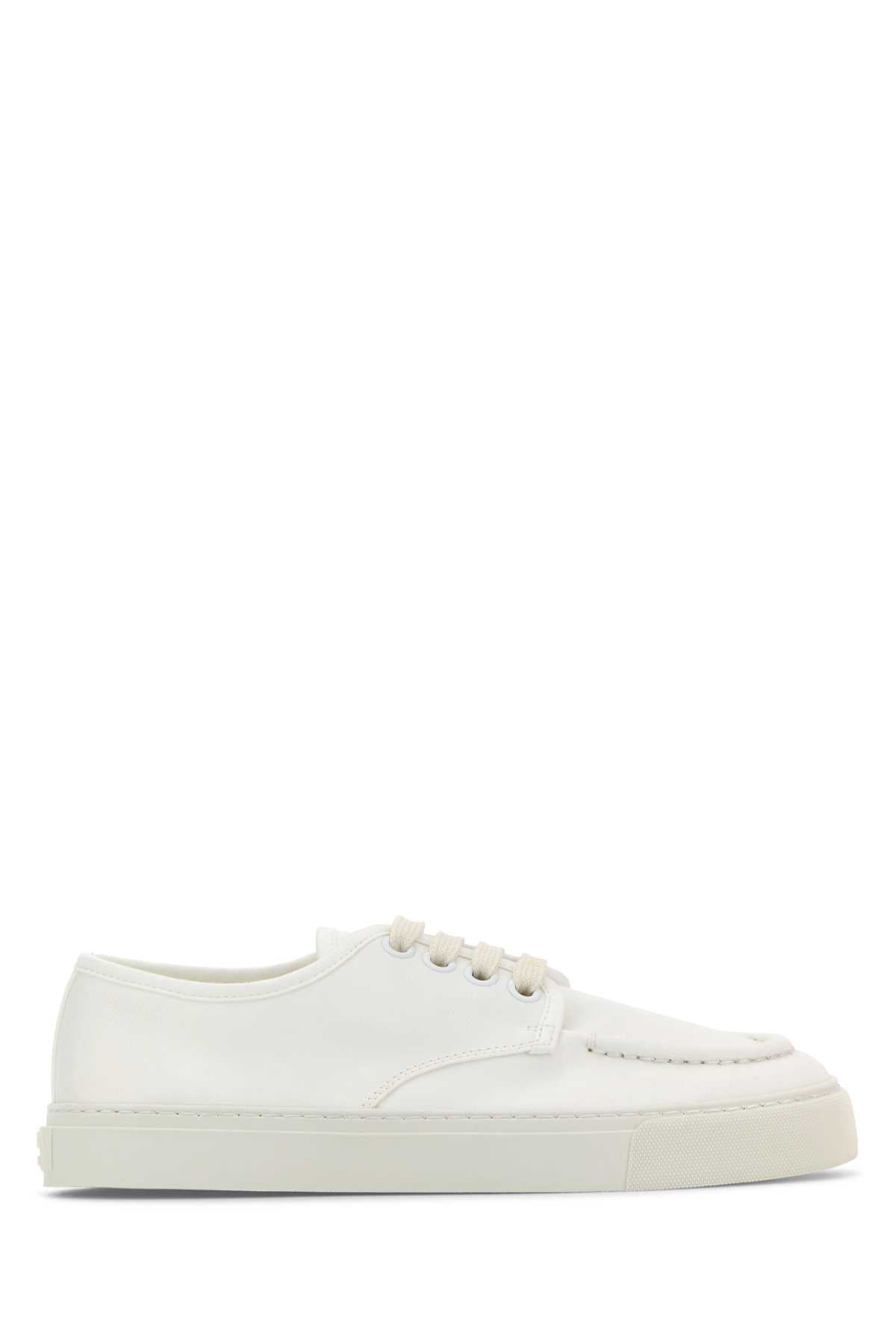 Prada Allacciate Sneaker — White
