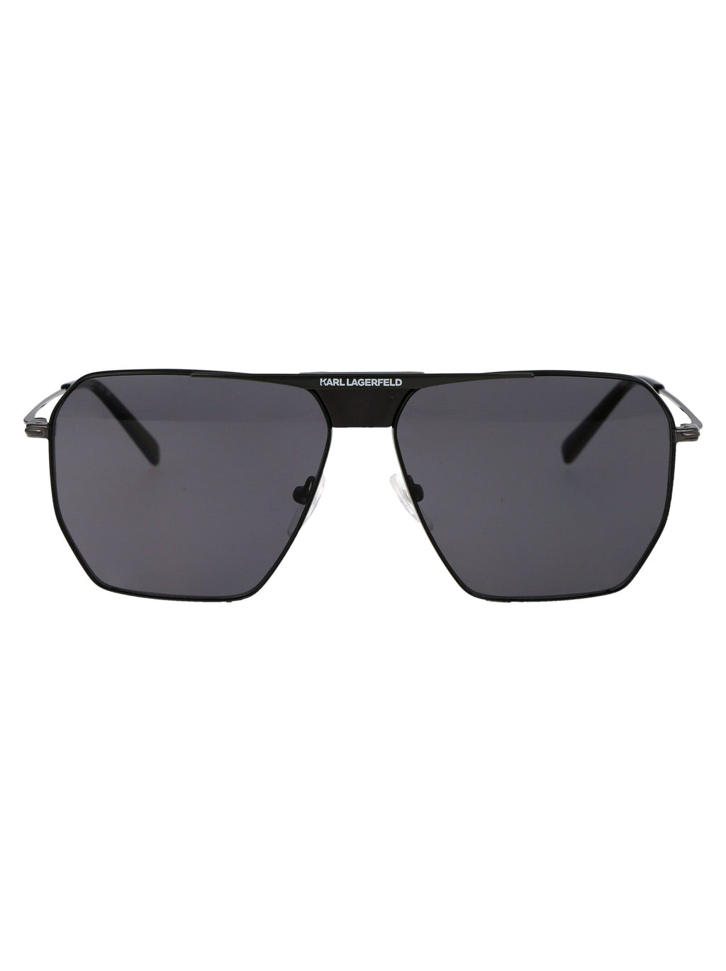 Kl350s 1 Shiny Black Metal Sunglasses