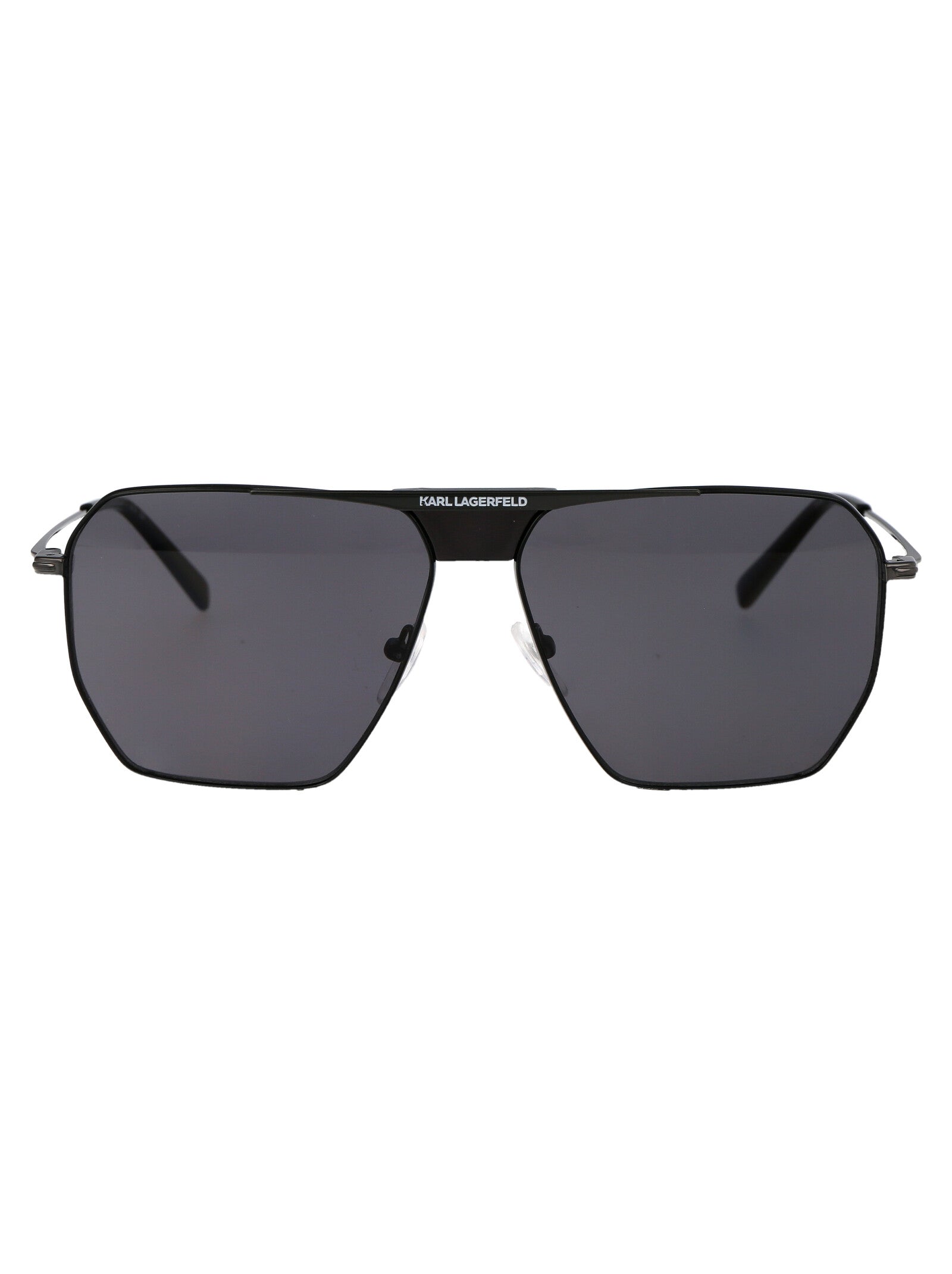 Kl350s 1 Shiny Black Metal Sunglasses