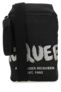 Alexander McQueen Phone Crossbody Bag — Black