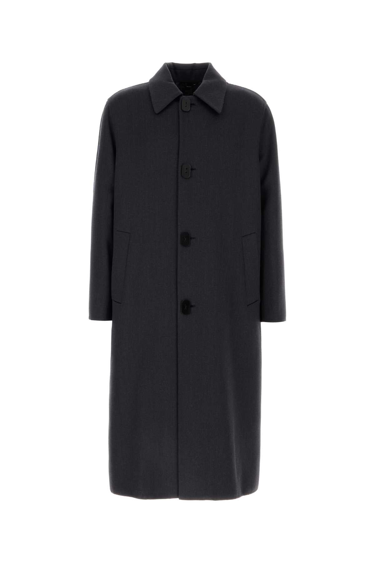 Fendi Interno Coat — Gray