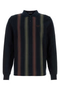Fred Perry Ombre Polo Shirt — Black