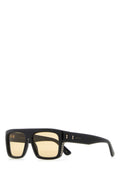 Gucci OCCHIALI Black Acetate Sunglasses — Black