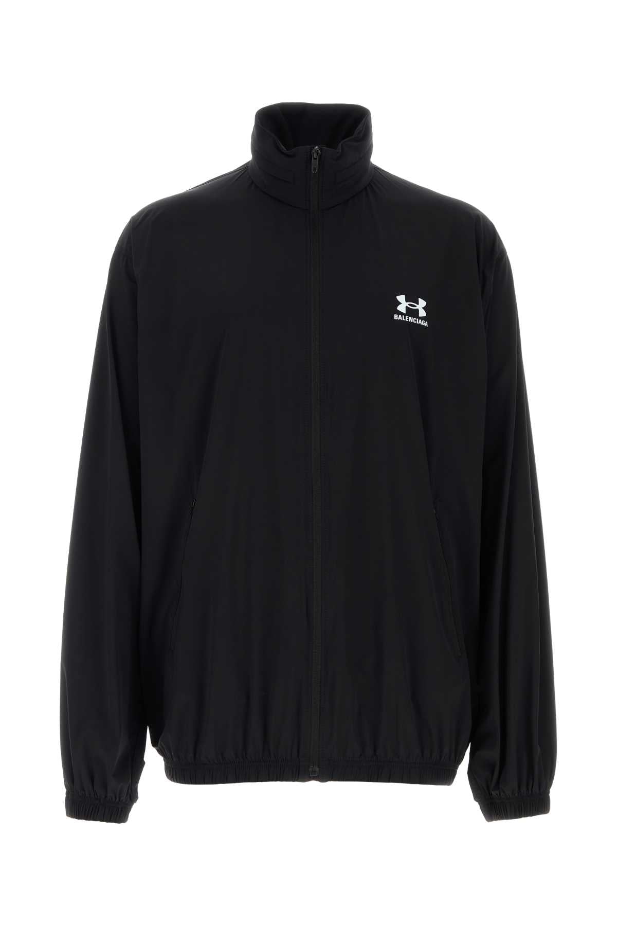 Balenciaga Windbreaker Jacket — Black
