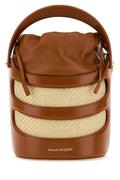 Alexander McQueen Rise Bucket Bag — Tan