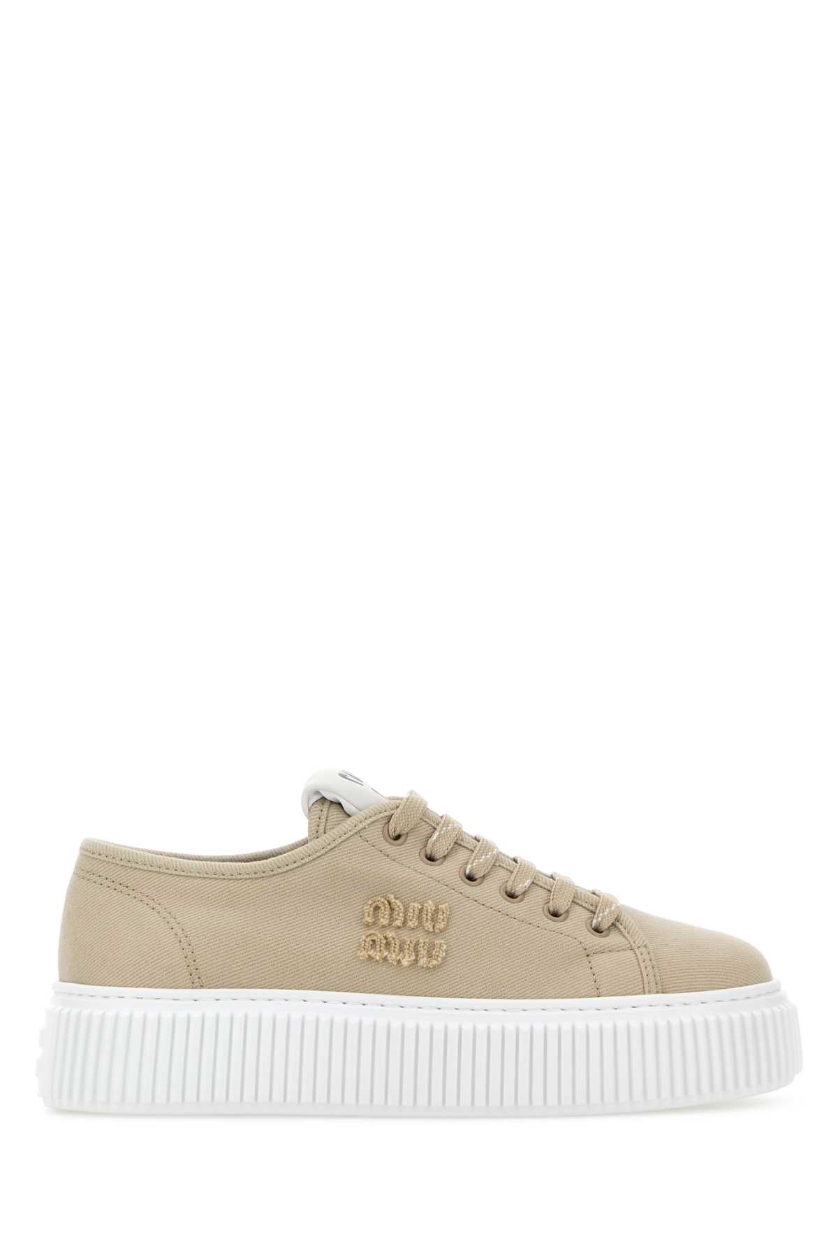 Miu Miu Sneaker — Beige