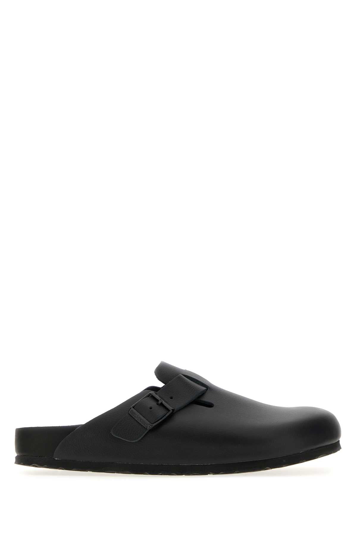 Birkenstock Boston Mule — Black