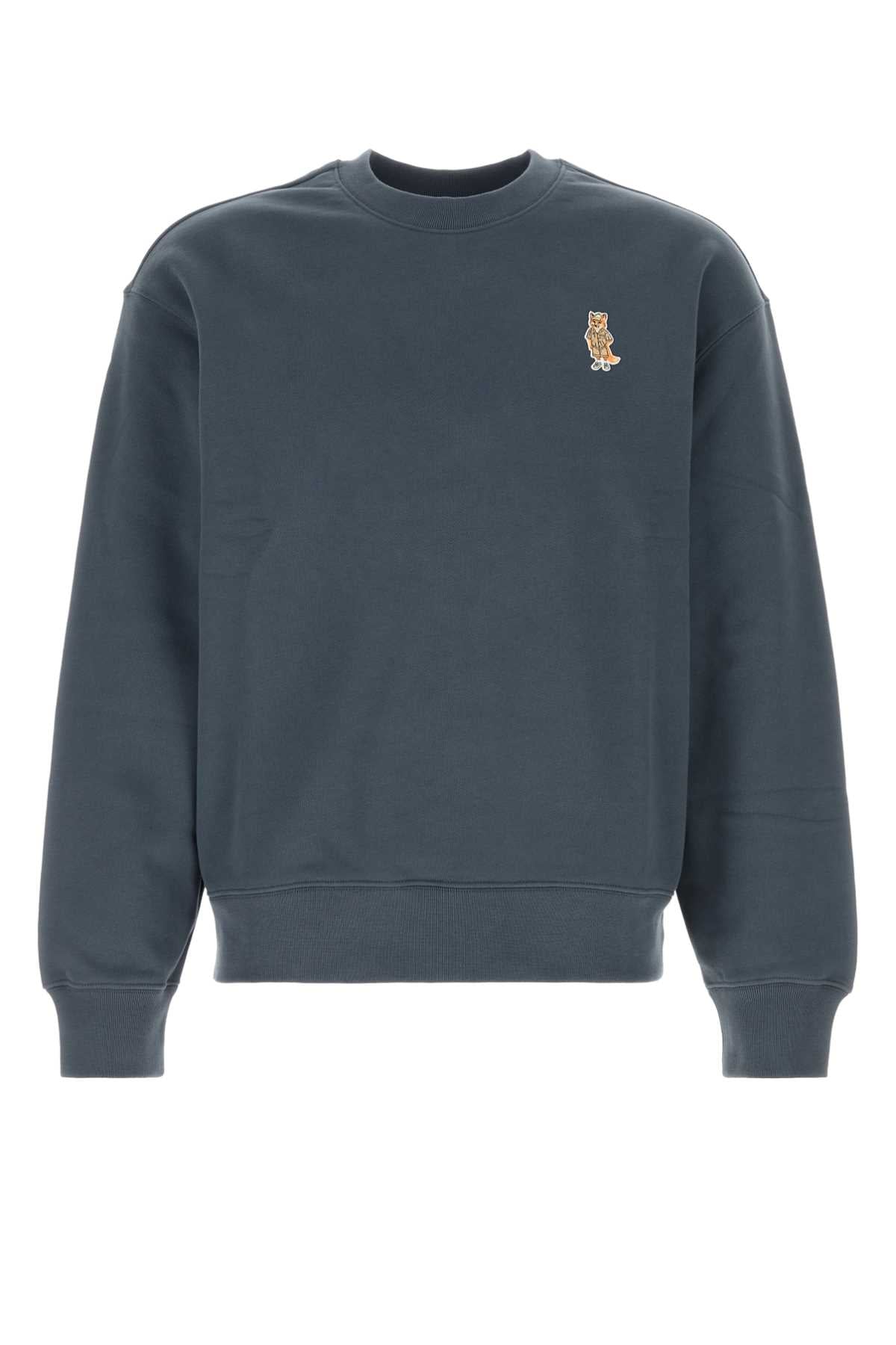 Sudadera cómoda Maison Kitsune - Azul