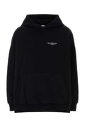 Givenchy Logo-Embroidered Cotton Hoodie — Black