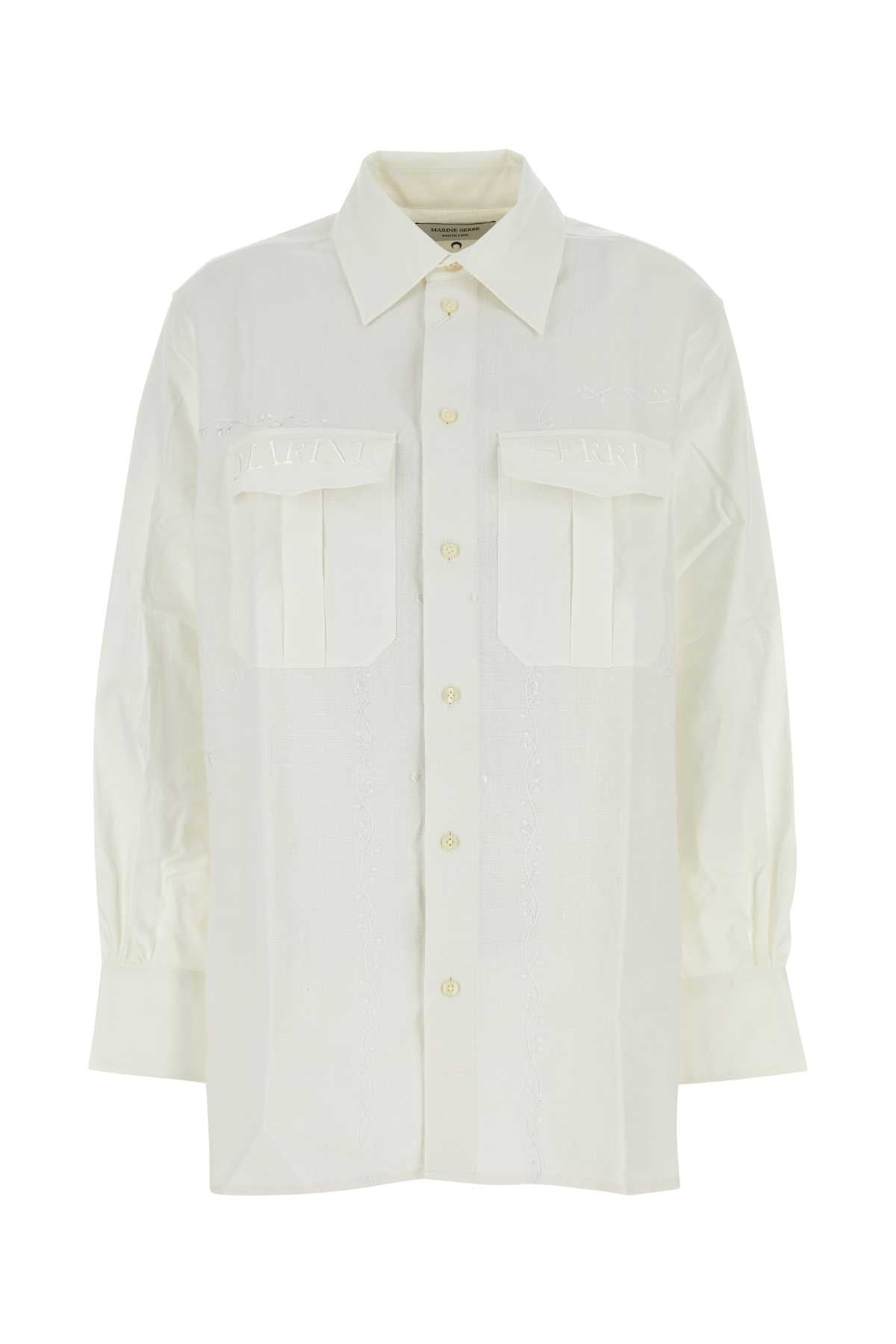 Marine Serre Household Shirt — White