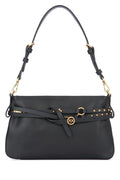 Pinko Vitello Shoulder Bag — Black