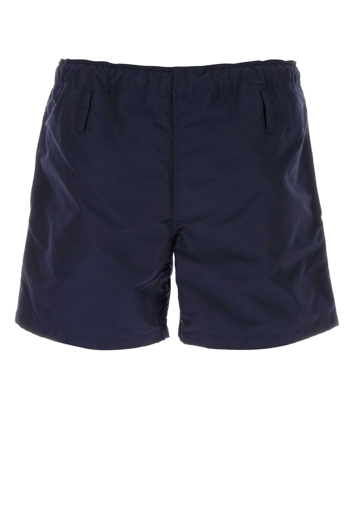 Prada Nylon Swimming Shorts — Navy