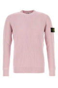 Stone Island Neck Sweater — Pink