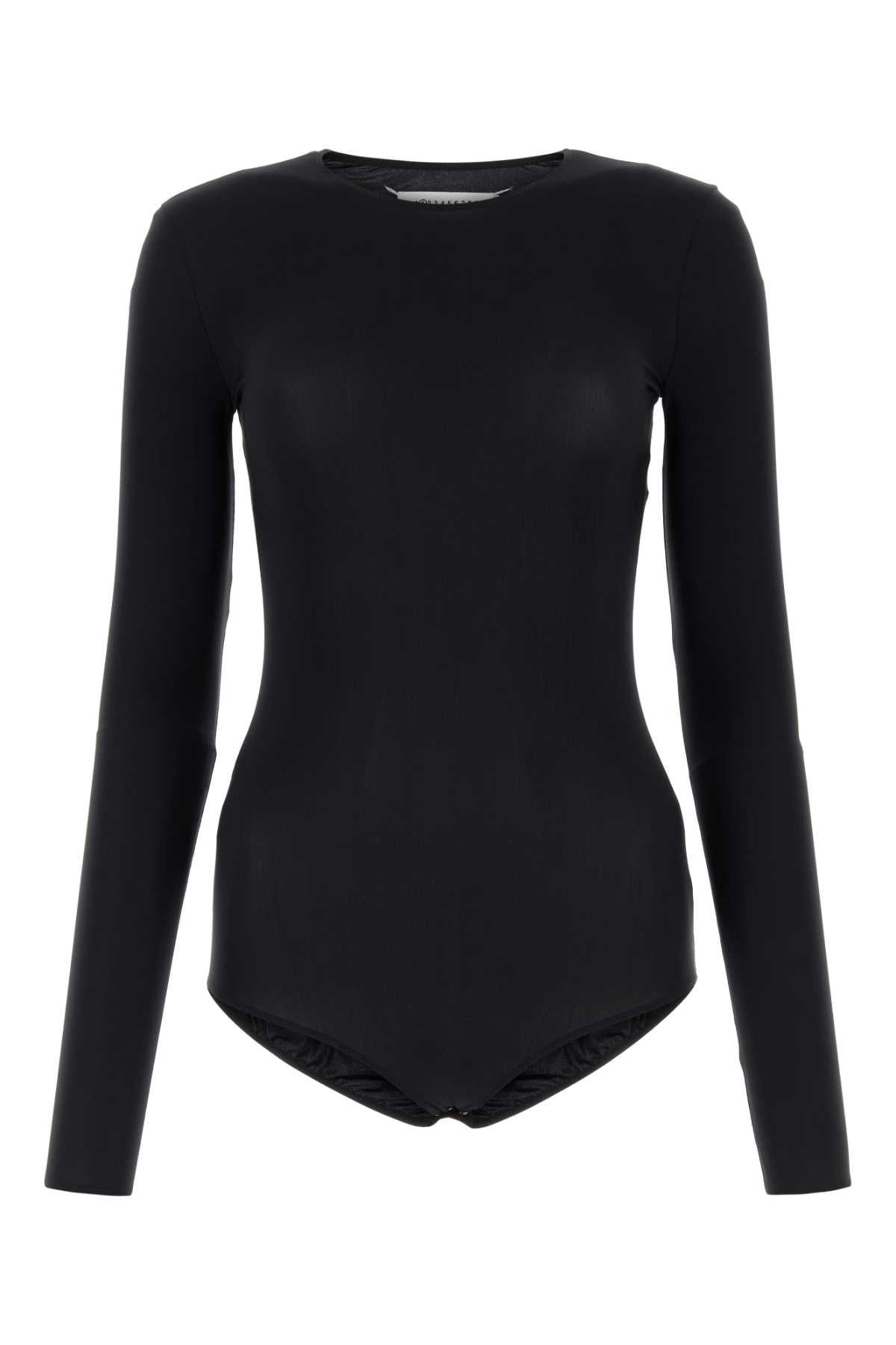 Maison Margiela Nylon Elastane Bodysuit — Black