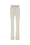 Maison Margiela Chalk Denim Jeans — Beige