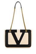 Valentino Garavani Tote Shoulder Bag — Beige
