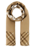 Burberry Horseman Scarf — Beige