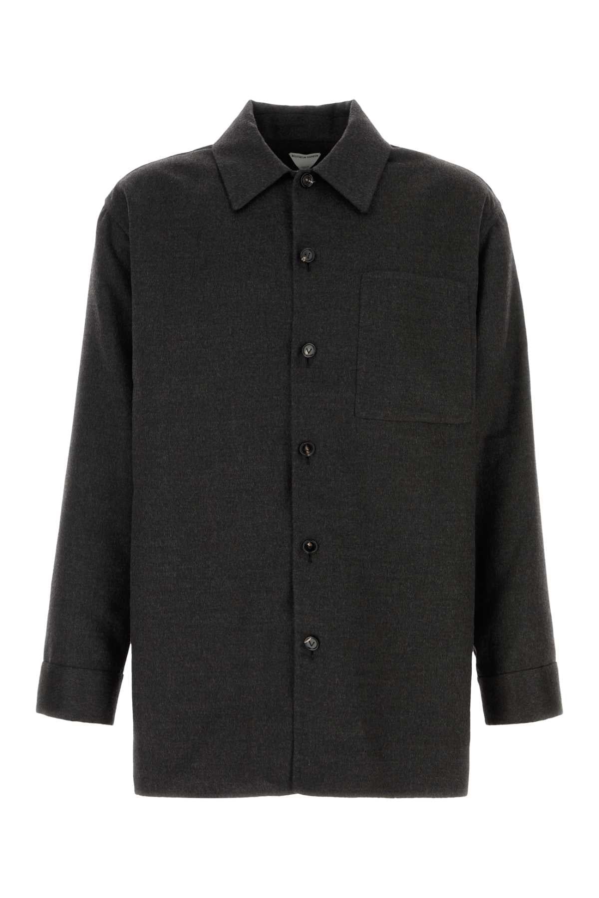 Bottega Veneta Face Shirt — Gray