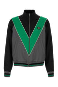 Valentino Garavani Color-Block Polyester Sweatshirt — Multicolor