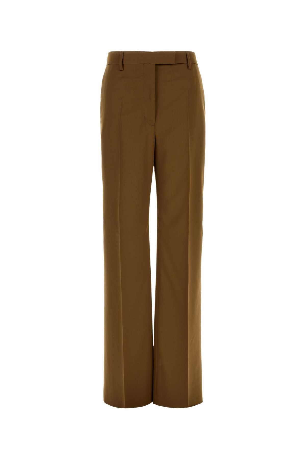 Ferragamo Soyseed Trousers — Brown